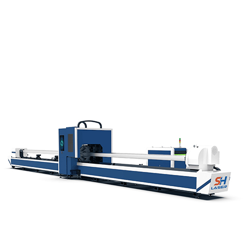 High-Precision Three-Chuck Fiber Laser Tube Cutting Machine for Metal PipesTubes